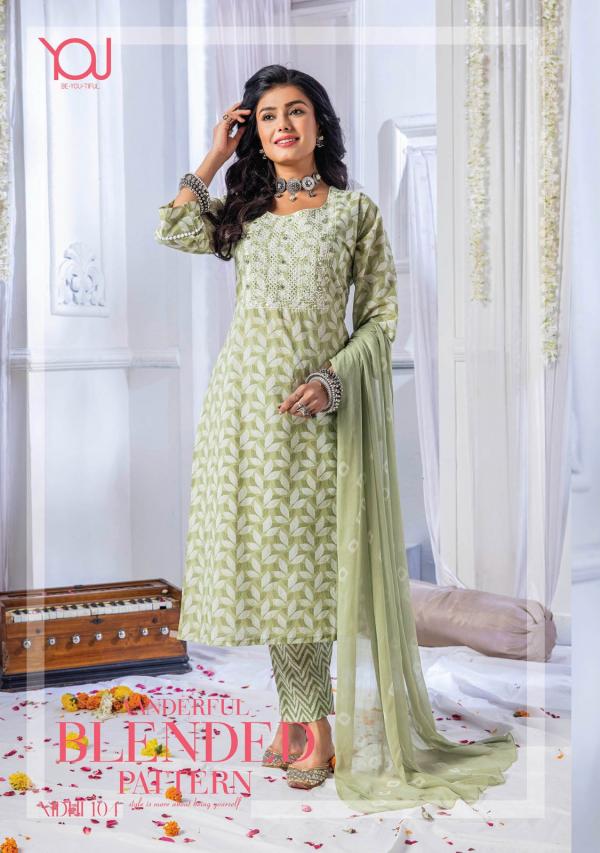 Wanna Nidhi Designer Kurti With Pant And Dupatta Collection